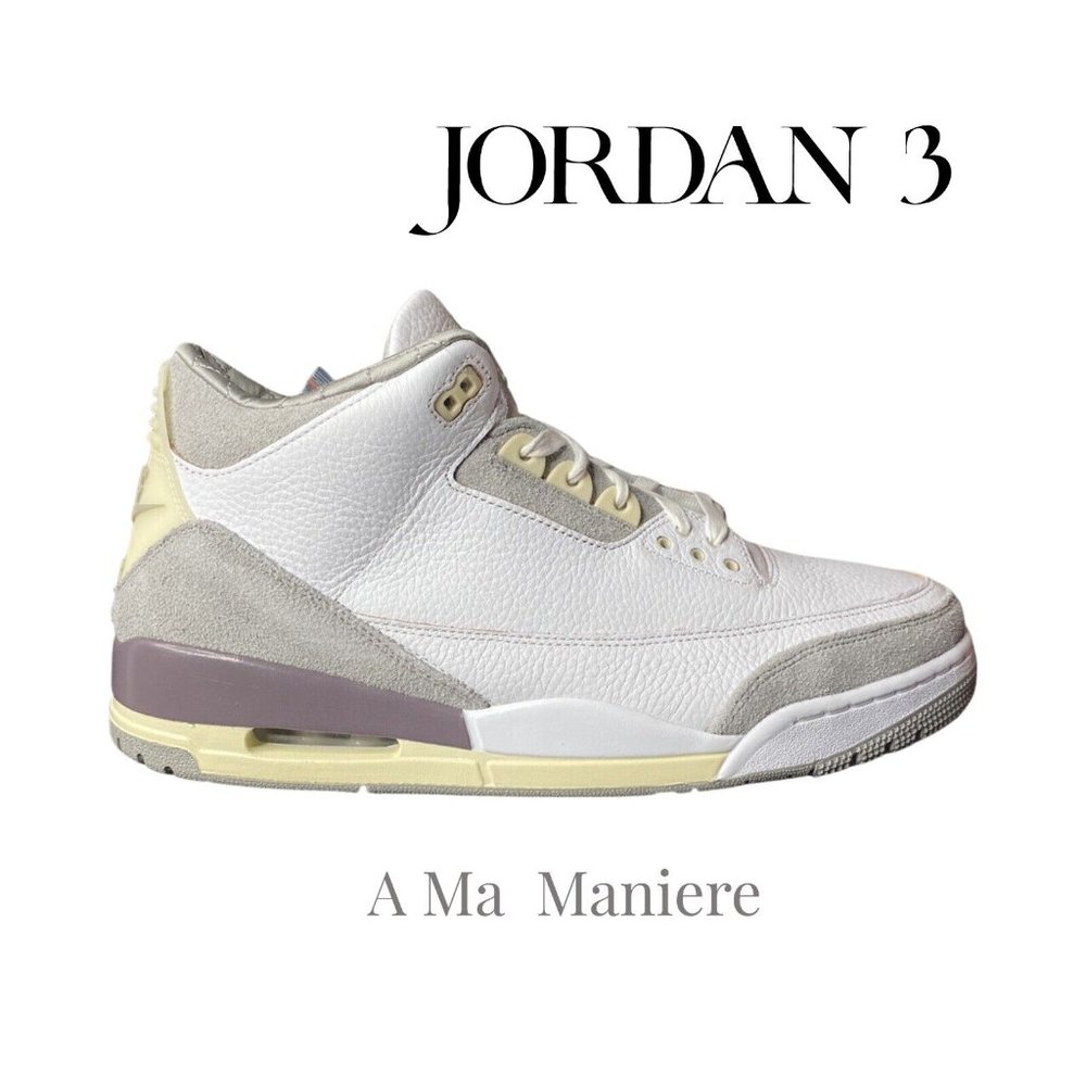 A Ma Maniere x Jordan 3 Retro NIKE Sneakers New Men size 13